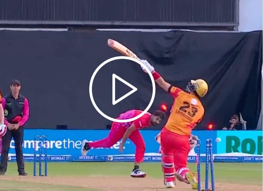 [Watch] Haris Rauf's Fiery Delivery Knocks Over Liam Livingstone's Stumps In The Hundred 2023 Men